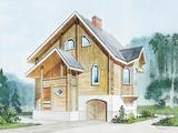 Трехуровневый коттедж из бруса - 2