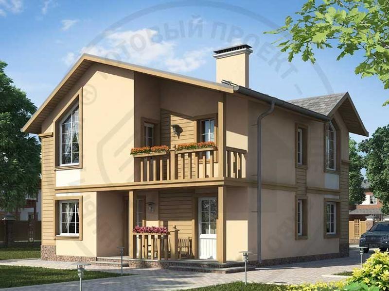 Рациональный дом для пригородной застройки - изображение 1