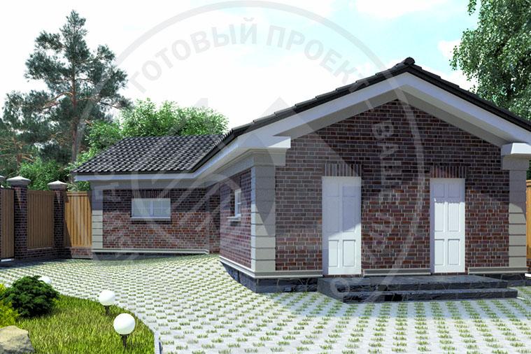 Гараж для комфортного размещения двух автомобилей