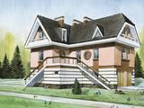 Трехуровневый коттедж - 1