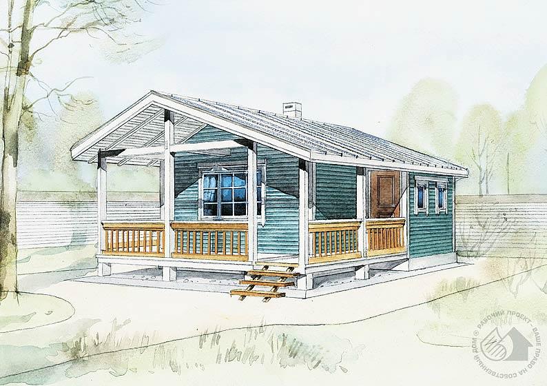 Баня из бруса