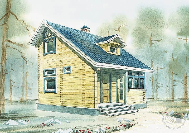 Садовый дом из бруса