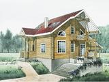 Бревенчатый коттедж - 2