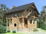 Современный дом из бруса - 1