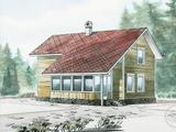Коттедж из бруса - 1