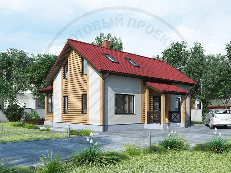 Лаконичный дом из газобетона - изображение 1