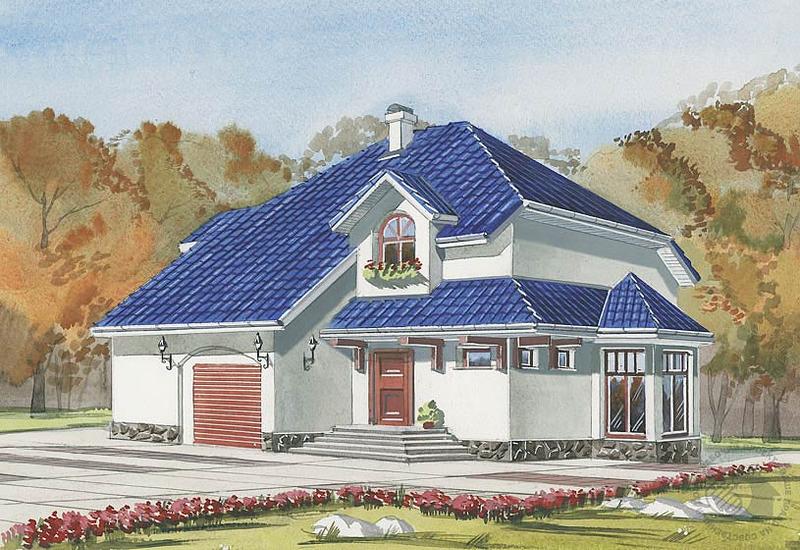 Трехуровневый коттедж