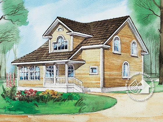 Коттедж из бруса