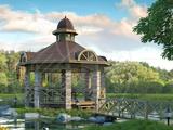 Беседка на озере - 4
