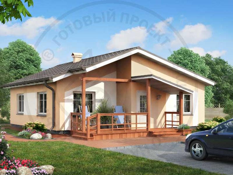 Уютный дом для усадебной застройки - изображение 1