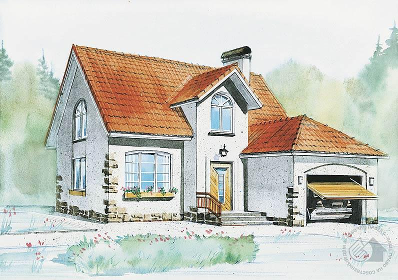 Уютный дом с гаражом