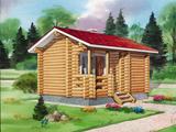 Бревенчатый садовый дом - 1