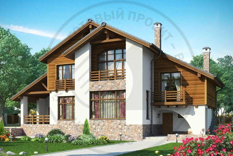 Дом в оригинальном стиле