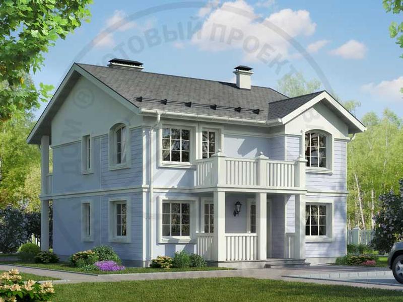 Классический дачный дом - изображение 1