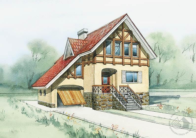 Дом с фахверком