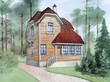 Загородный дом из бруса - 2