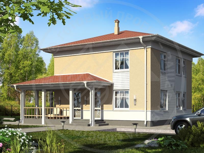 Комфортабельный дом с вальмовой крышей - изображение 1